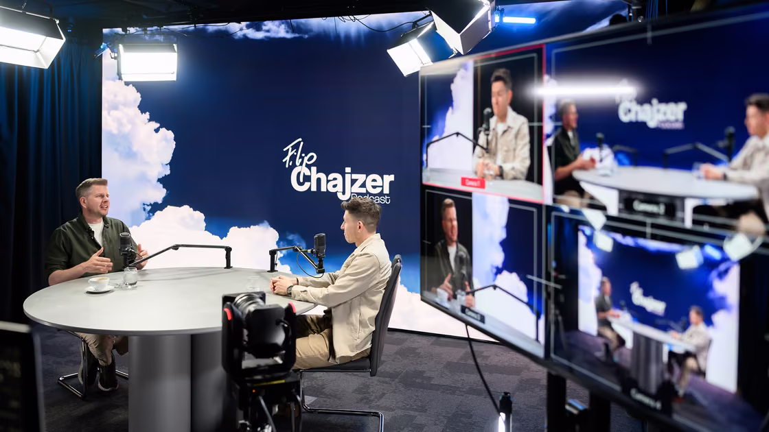 Studio Ultra LED - scena z ekranem